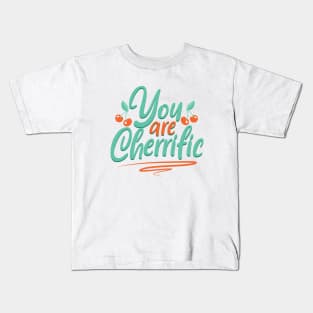 You are cherrific - cherries Kids T-Shirt